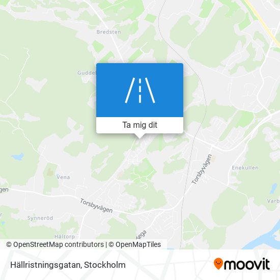 Hällristningsgatan karta