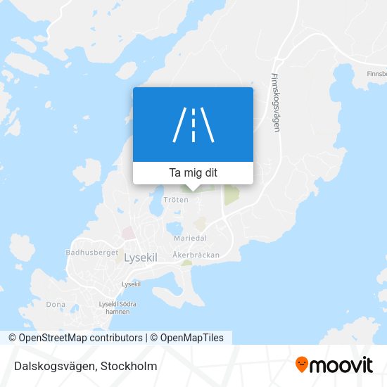 Dalskogsvägen karta