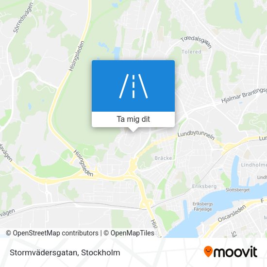 Stormvädersgatan karta
