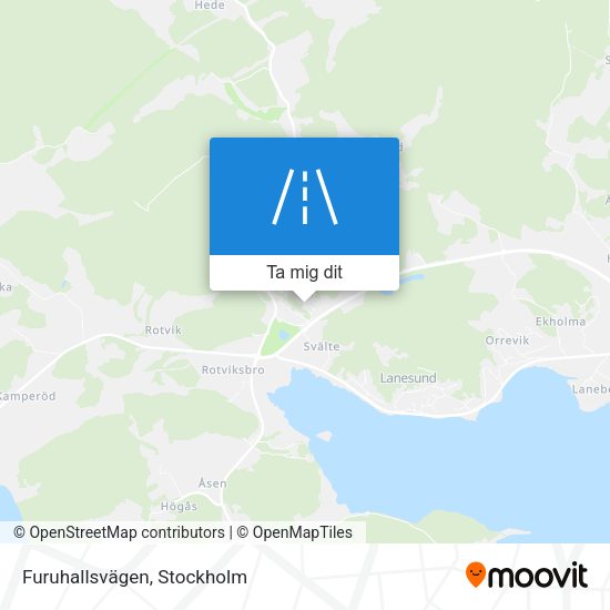 Furuhallsvägen karta