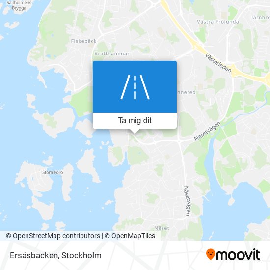 Ersåsbacken karta