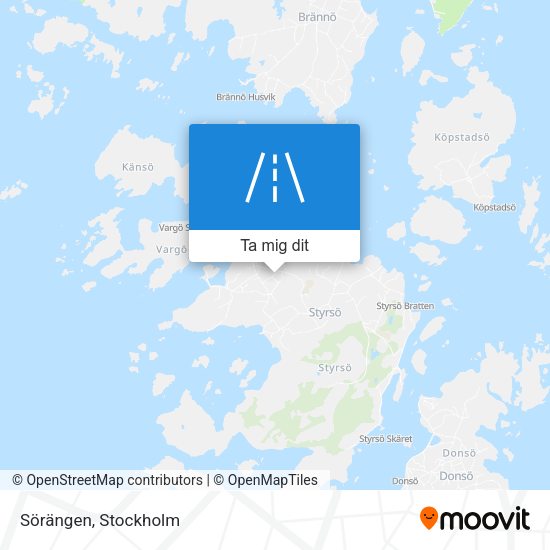 Sörängen karta