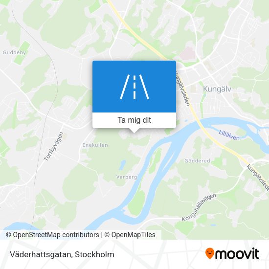 Väderhattsgatan karta