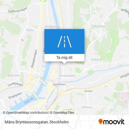 Måns Bryntessonsgatan karta