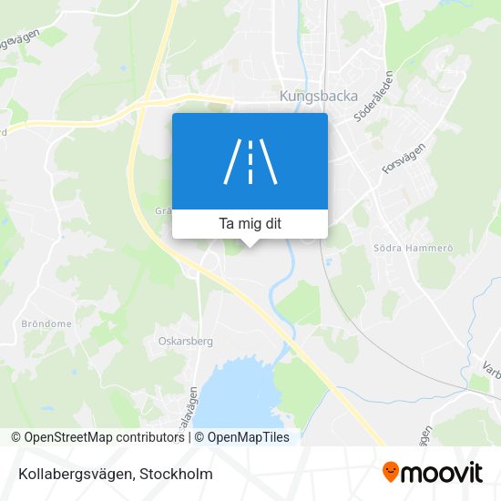 Kollabergsvägen karta