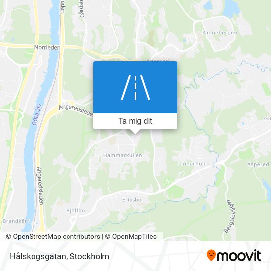 Hålskogsgatan karta