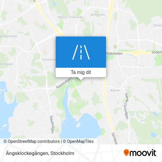 Ängsklockegången karta