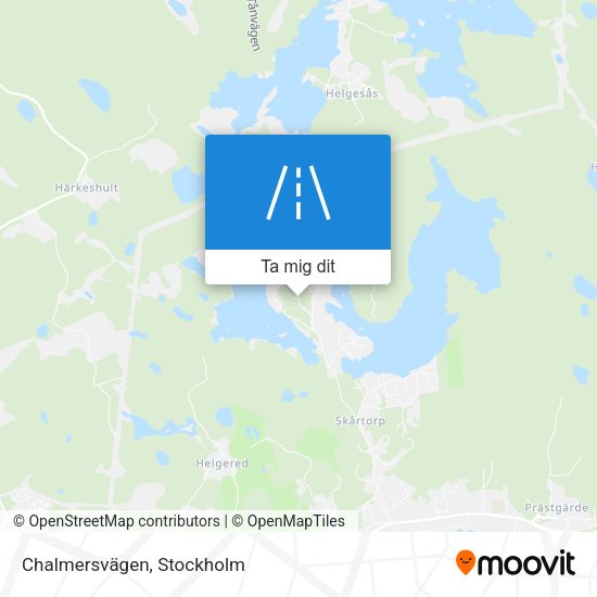 Chalmersvägen karta