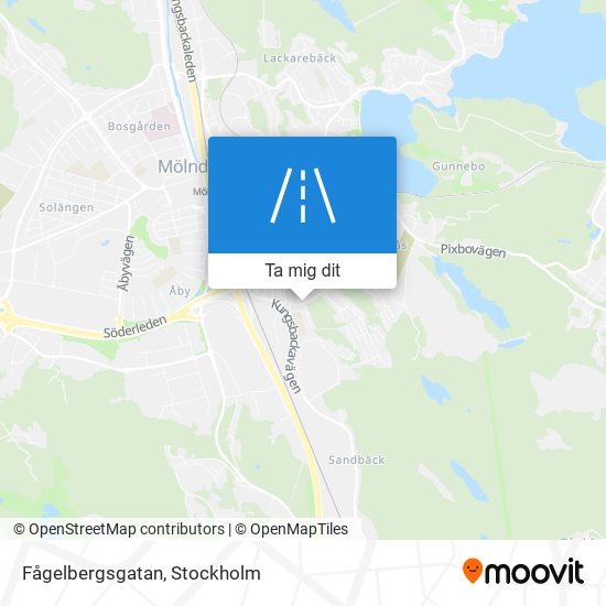 Fågelbergsgatan karta