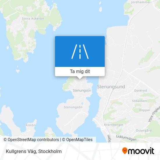 Kullgrens Väg karta