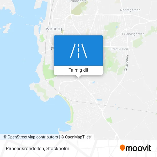 Ranelidsrondellen karta