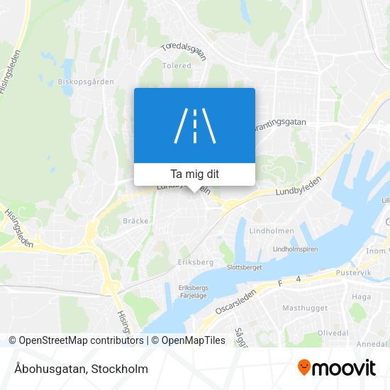 Åbohusgatan karta