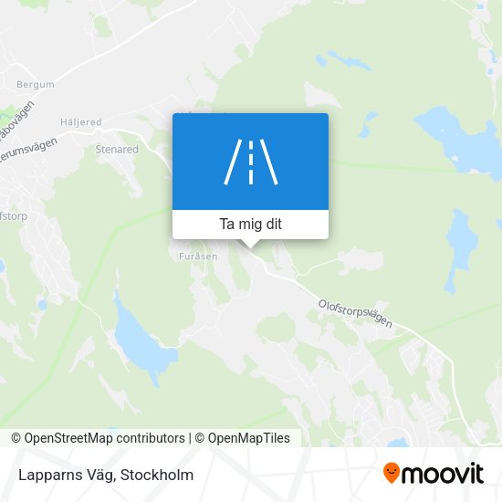 Lapparns Väg karta