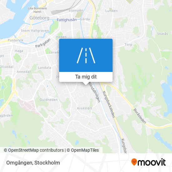 Omgången karta