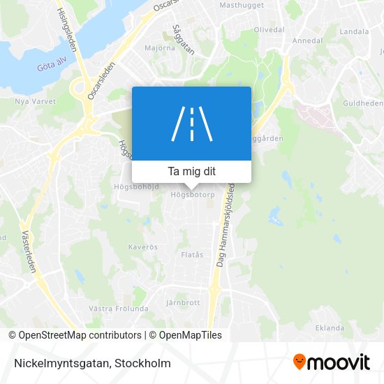 Nickelmyntsgatan karta