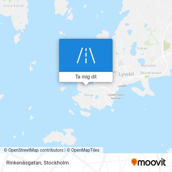 Rinkenäsgatan karta