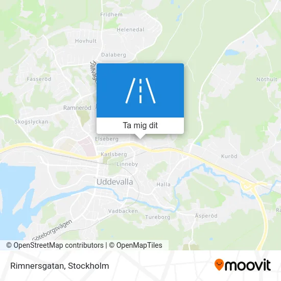Rimnersgatan karta