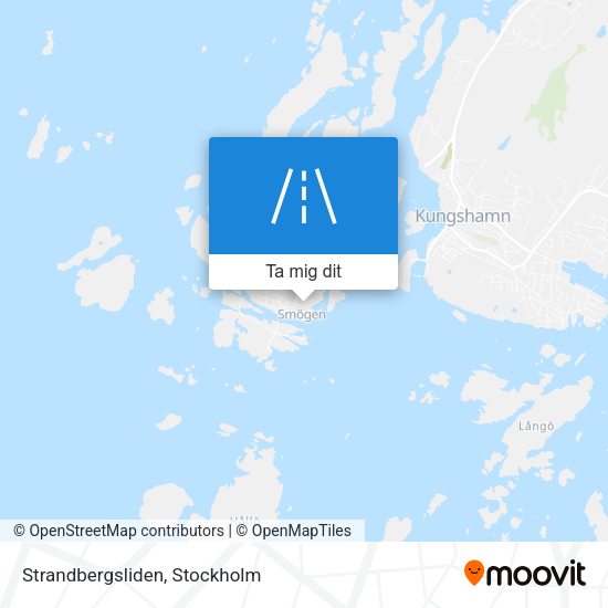 Strandbergsliden karta