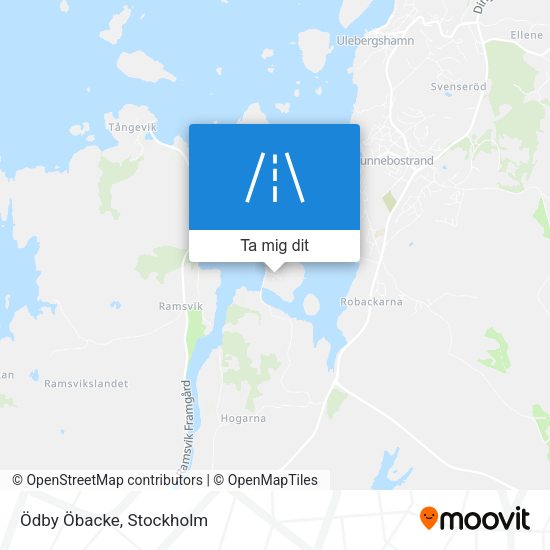 Ödby Öbacke karta