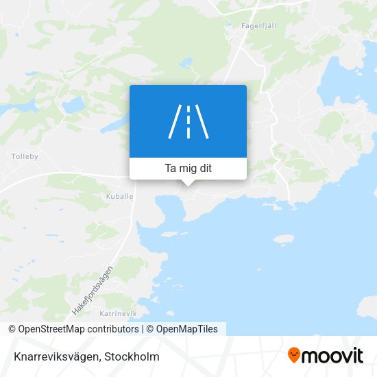 Knarreviksvägen karta