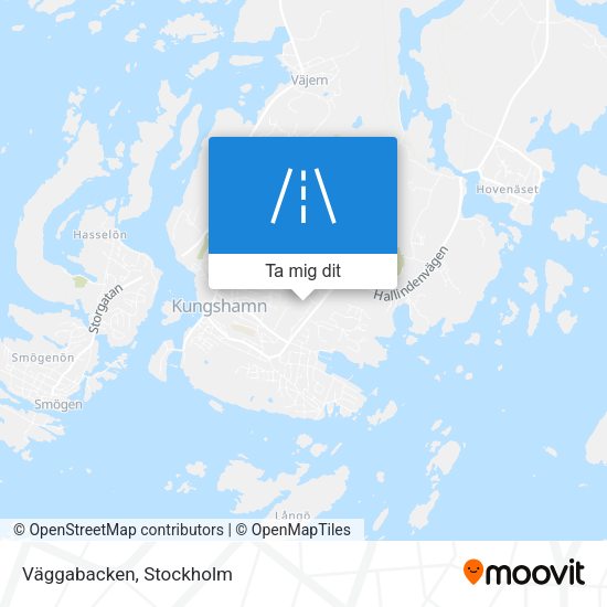 Väggabacken karta