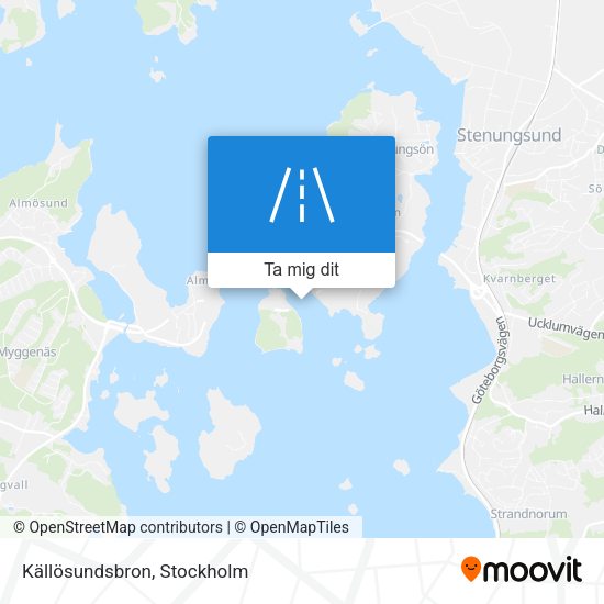 Källösundsbron karta