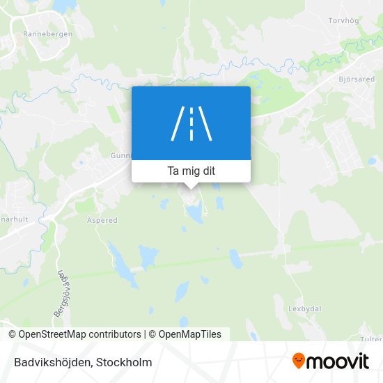 Badvikshöjden karta