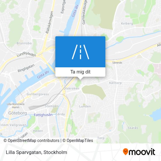 Lilla Sparvgatan karta