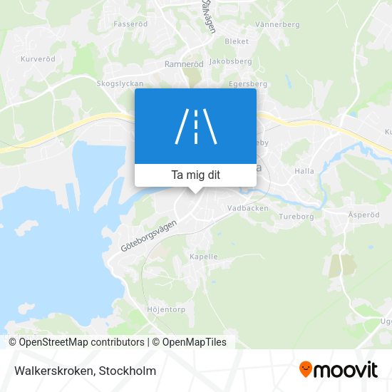 Walkerskroken karta