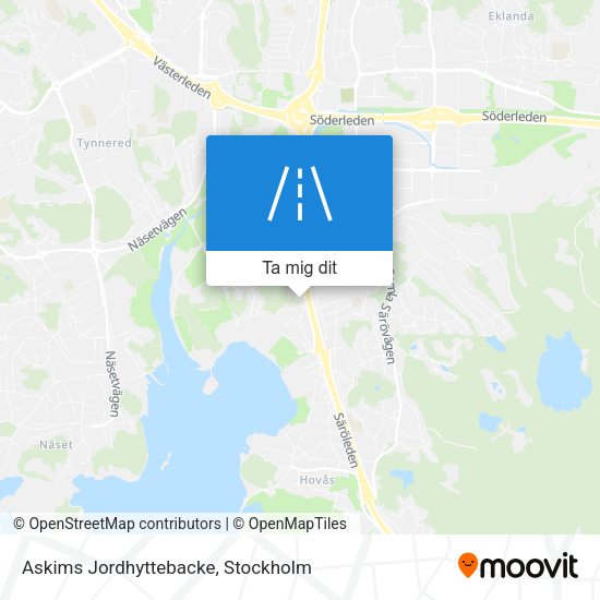 Askims Jordhyttebacke karta