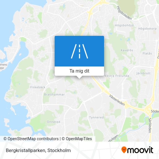 Bergkristallparken karta