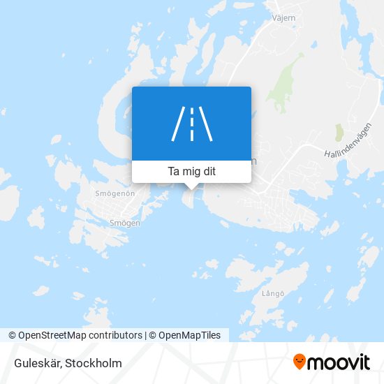 Guleskär karta