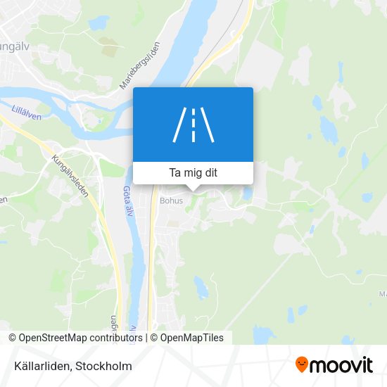 Källarliden karta