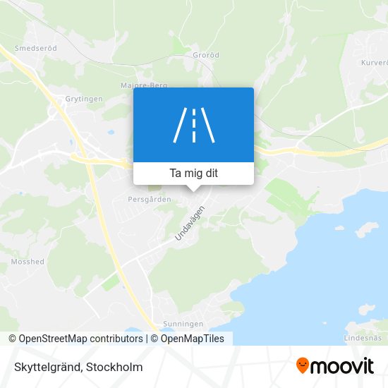 Skyttelgränd karta