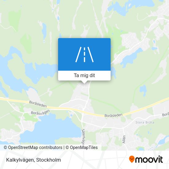Kalkylvägen karta