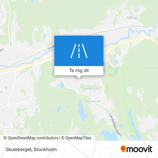 Skuleberget karta