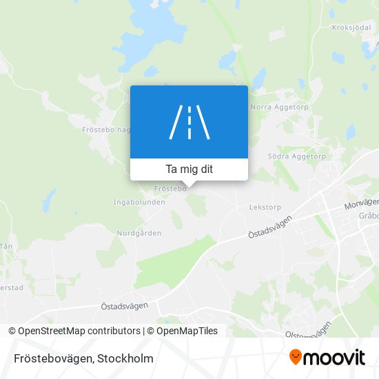 Fröstebovägen karta