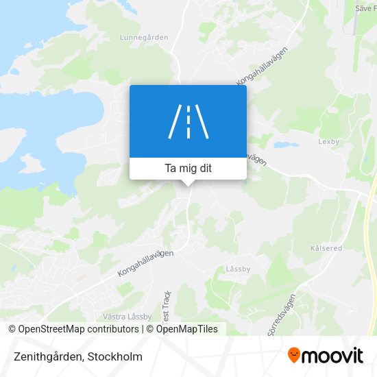 Zenithgården karta