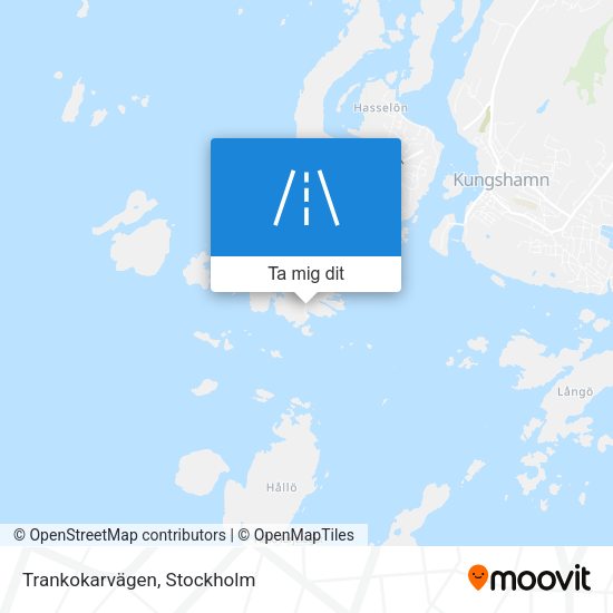 Trankokarvägen karta