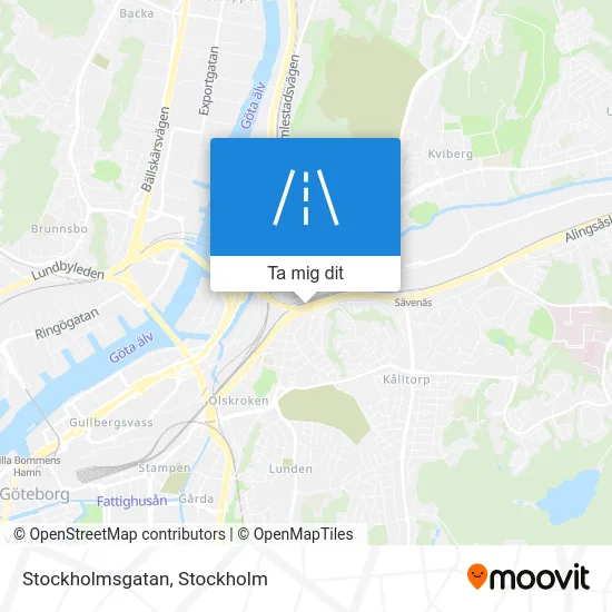 Stockholmsgatan karta