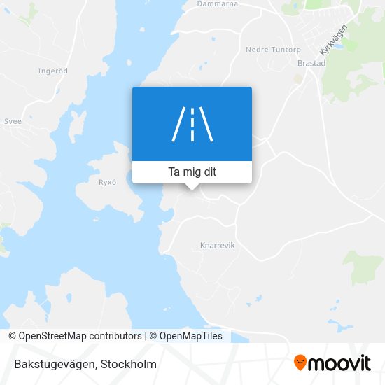 Bakstugevägen karta