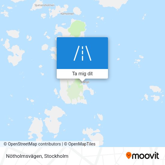 Nötholmsvägen karta