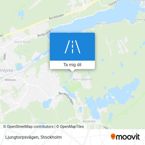 Ljungtorpsvägen karta