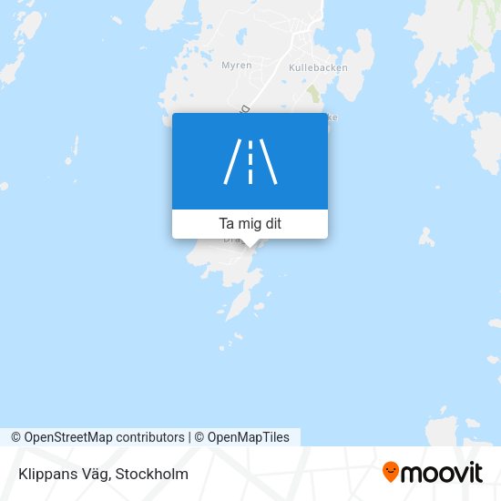 Klippans Väg karta