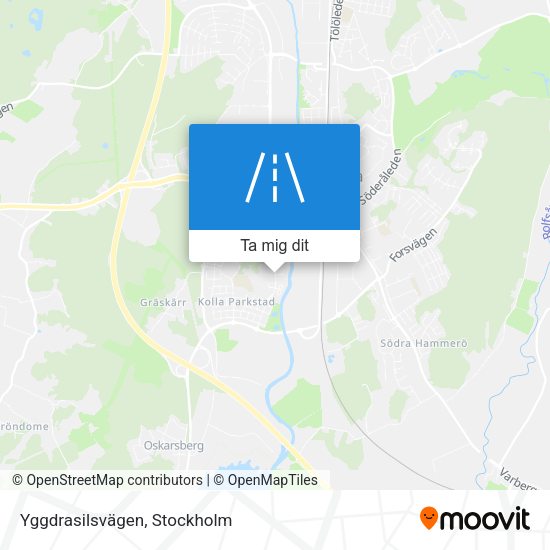 Yggdrasilsvägen karta