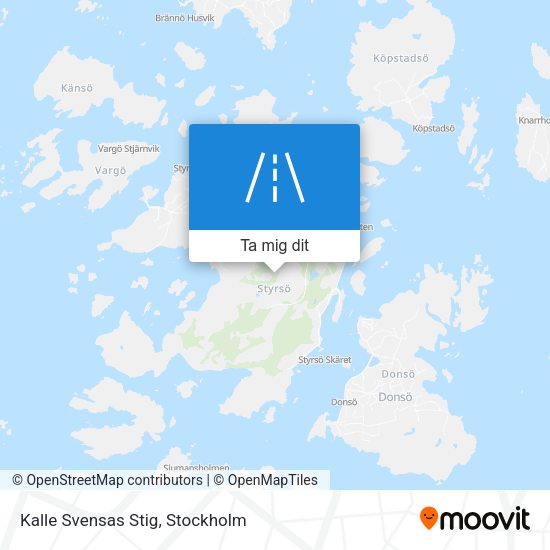 Kalle Svensas Stig karta