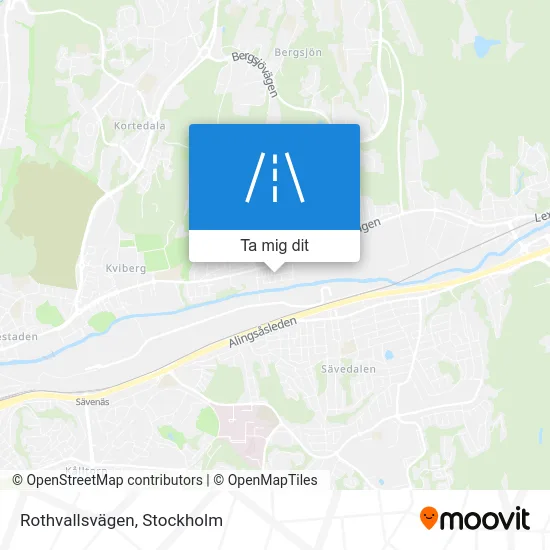 Rothvallsvägen karta