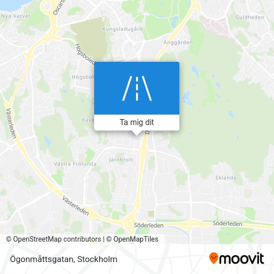 Ögonmåttsgatan karta