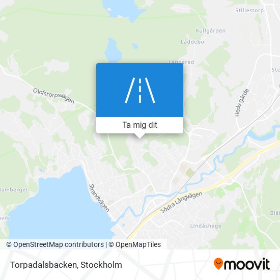 Torpadalsbacken karta