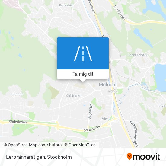 Lerbrännarstigen karta